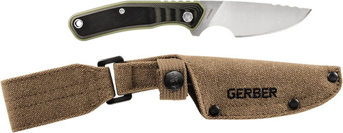 Downwind Caper Knife with Sheath, Olive -31-003934