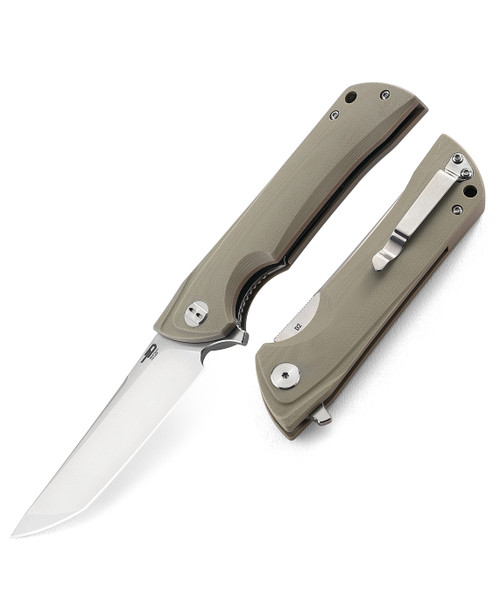 Paladin Tan G10 Folding Knife BG16B-1