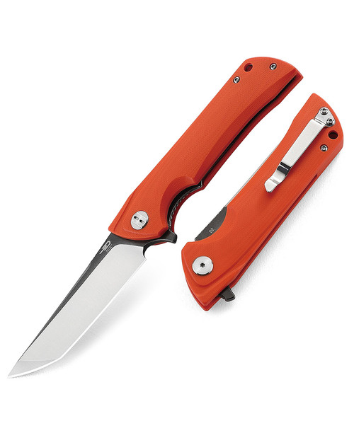 Paladin Orange G10 Folding Knife BG16C-2