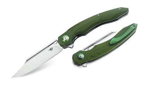 Fanga Green G10 Folding Knife BG18B