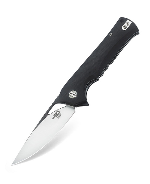 Muskie Black G10 Folding Knife BG20A-2