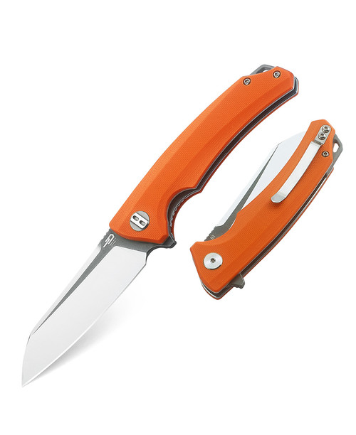 Texel Orange G10 Folding Knife BG21D-2