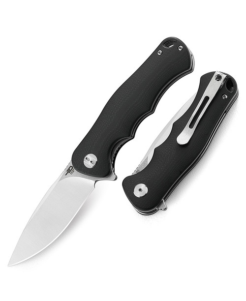 Bobcat Black G10 Folding Knife BG22A-1
