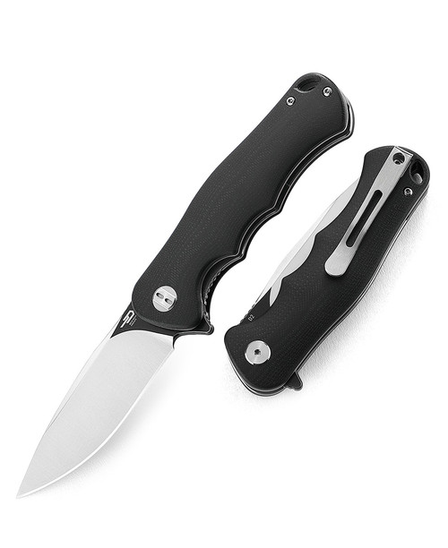 Bobcat Black G10 Folding Knife BG22A-2