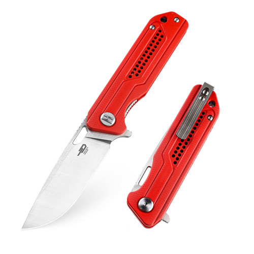 Circuit Red G10 Folding Knife BG35C-1