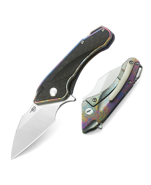 Goblin Colorful Titanium/ CF Folding Knife BT1711D