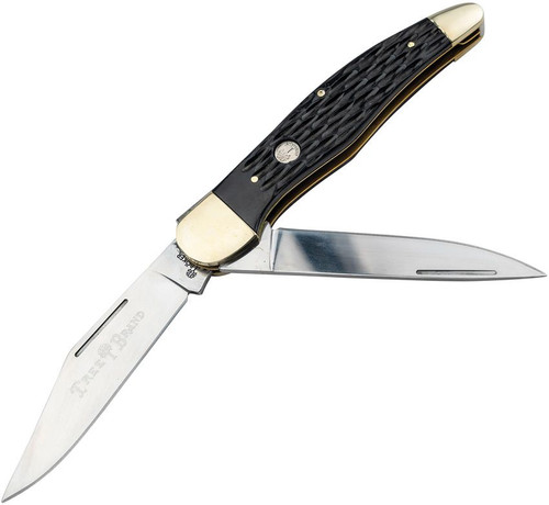 Folding Hunter Black Bone Knife 110837