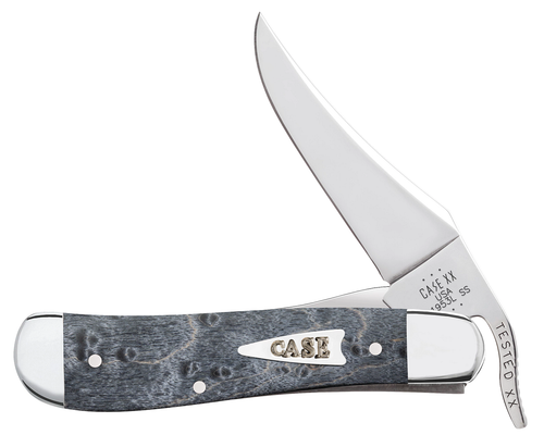 Gray Birdseye Maple RussLock Folding Knife 11015