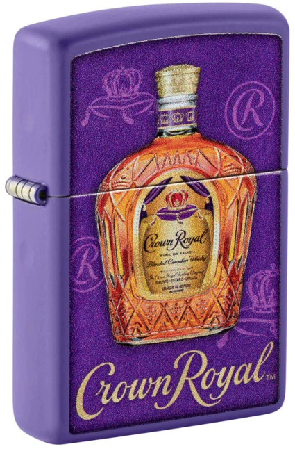 Crown Royal Purple Matte Zippo 48749