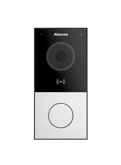 Akuvox E12W is a single-button SIP video door phone