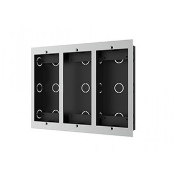 Akuvox 3-Module In-Wall Mounting Box Canada | Installation Kit for R20K, R20B, MD12, MD06