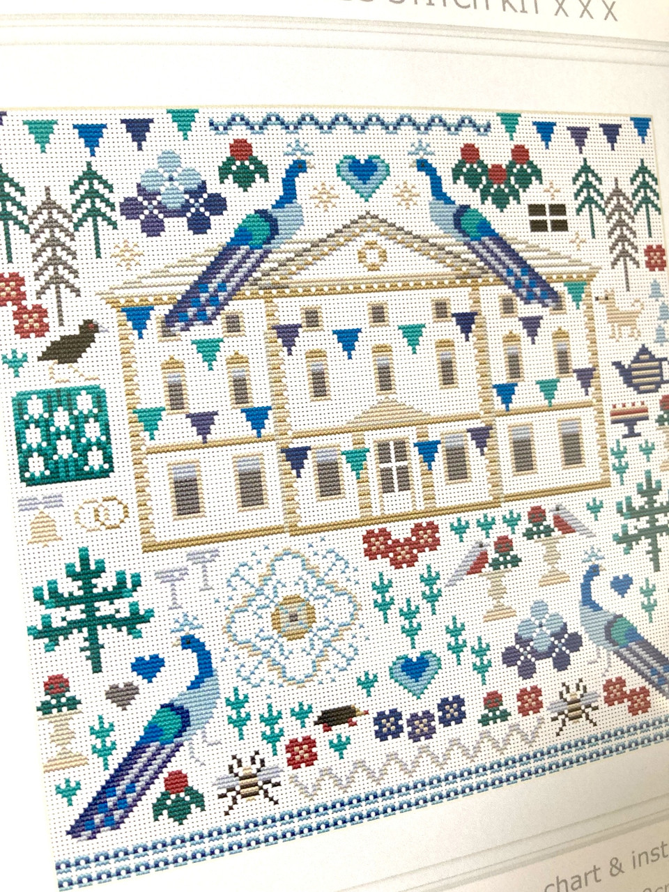 Heritage Kreuzstich Set „Suche Nach Regenbogen“ – 14,5x22 Cm, Aida 14ct