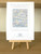 CROSS STITCH KIT 14ct Aida Birds & Words Lake District