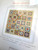 CROSS STITCH KIT 14ct CREAM AIDA Granny Squares 25