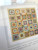 CROSS STITCH KIT 14ct CREAM AIDA Granny Squares 25