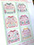 CROSS STITCH KIT (6 MEDIUM GREETINGS CARDS) HAPPY CHRISTMAS JUMPERS