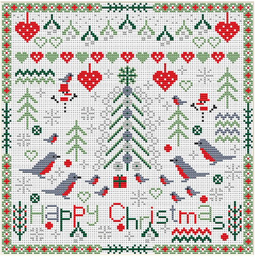 Kit De Point De Croix 'Cloche De Noël' - Toile 14ct, Motif Bébé - Marque Dream Pattern, Neuf