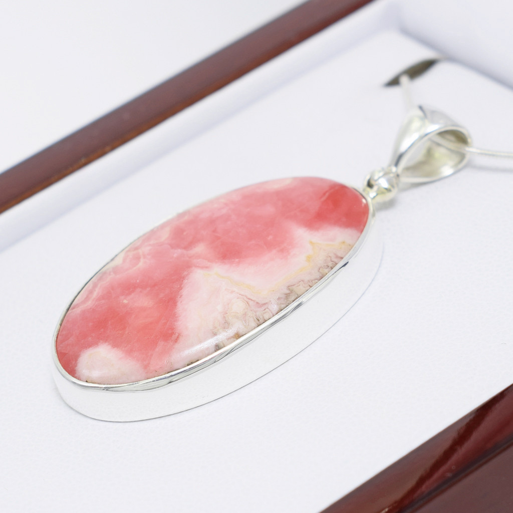 Rhodochrosite Pendant (SB1797)