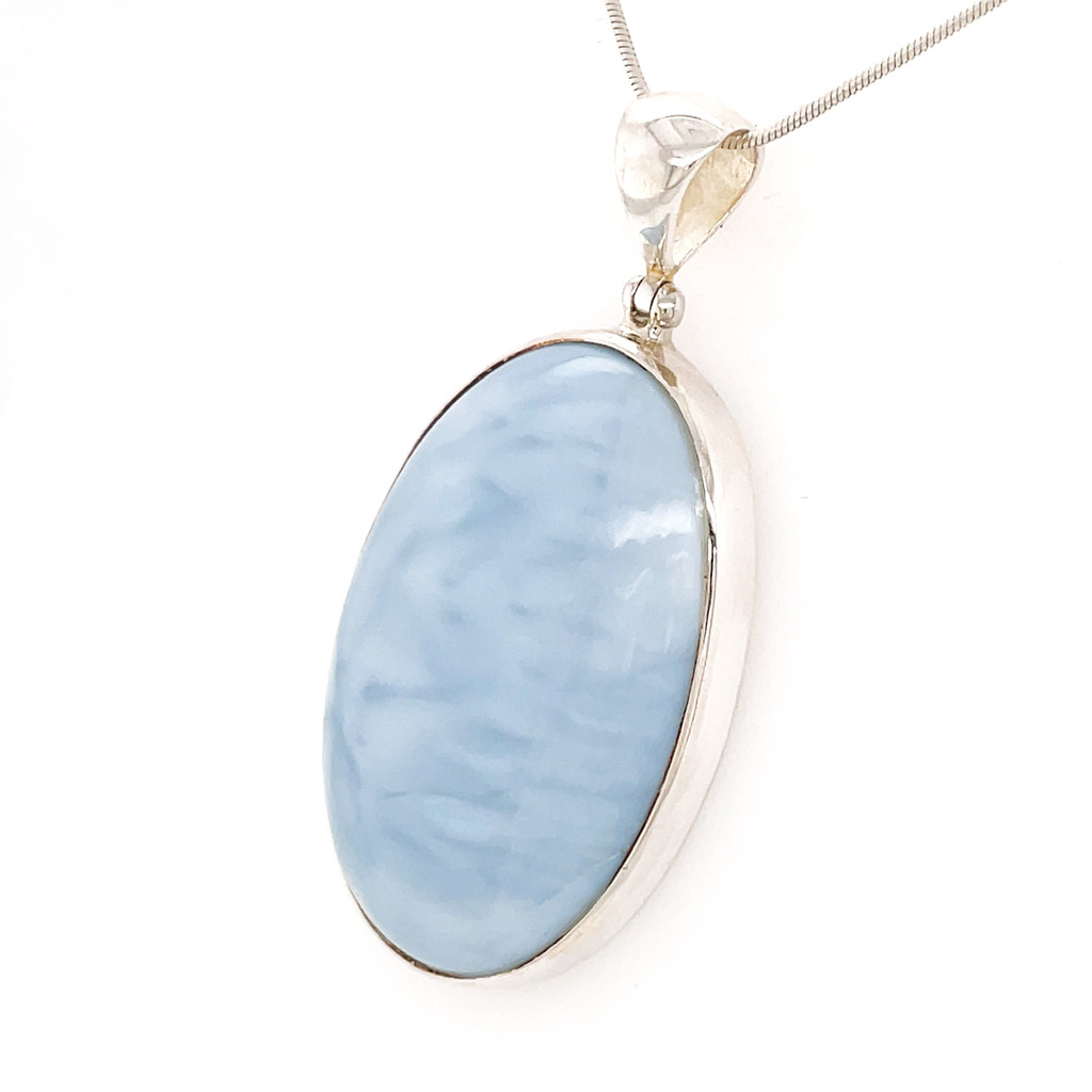 Denim Blue Opal Pendant (SB2353)