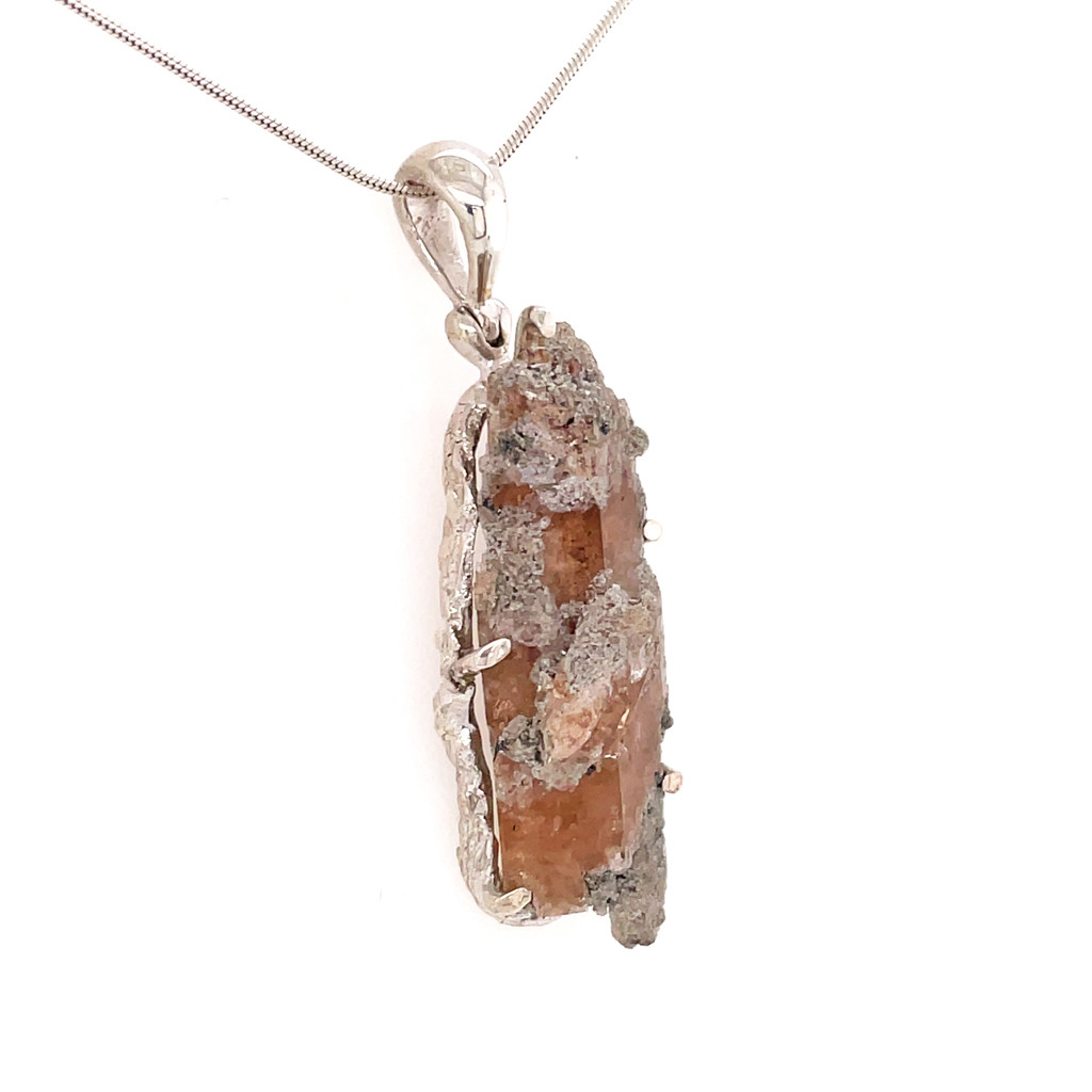 Topaz Crystal Pendant (SB2423)