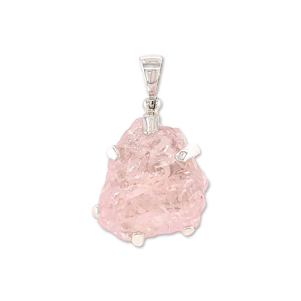 Morganite Pendant Necklace (FA1052)