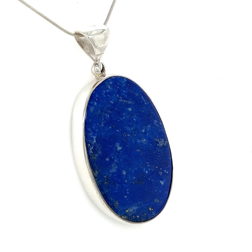 Lapis Lazuli Pendant Necklace (M1138)