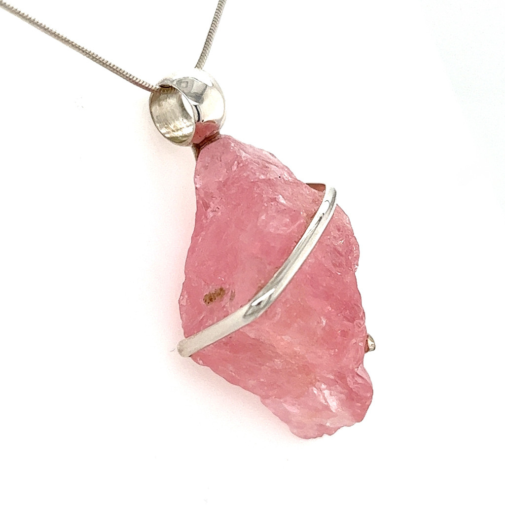 Morganite Pendant Necklace (SB1450)