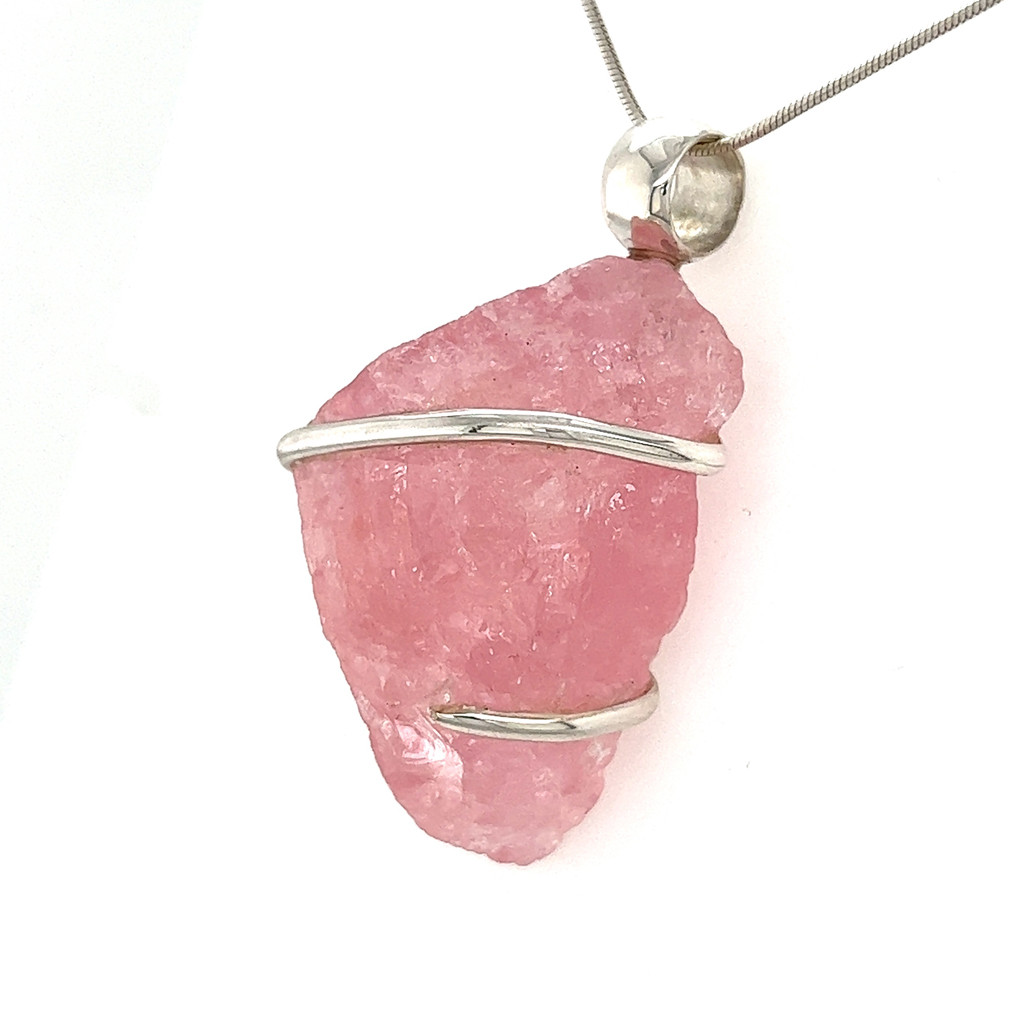 Morganite Pendant Necklace (SB1450)