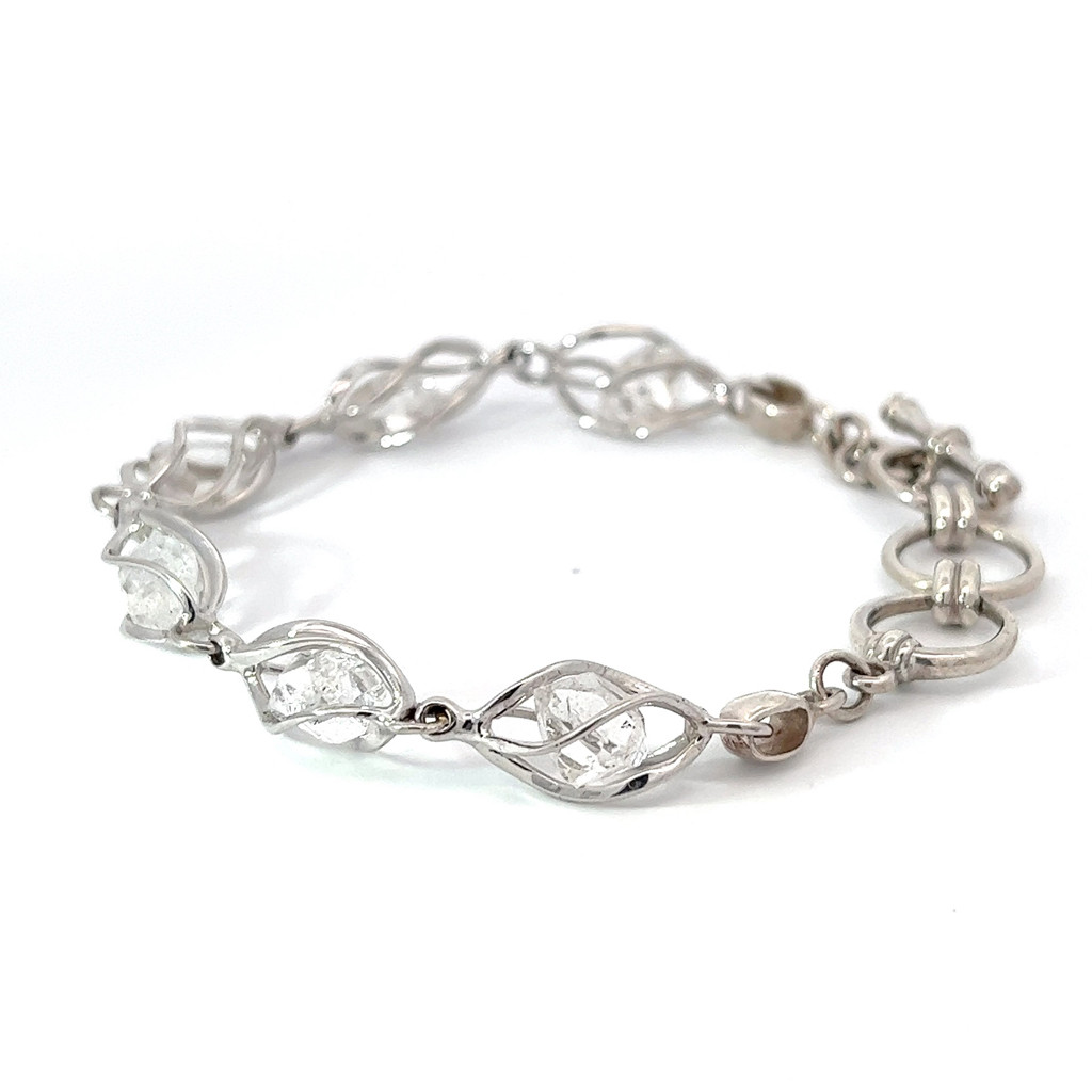 Herkimer Diamond Tennis Bracelet (SB2573)