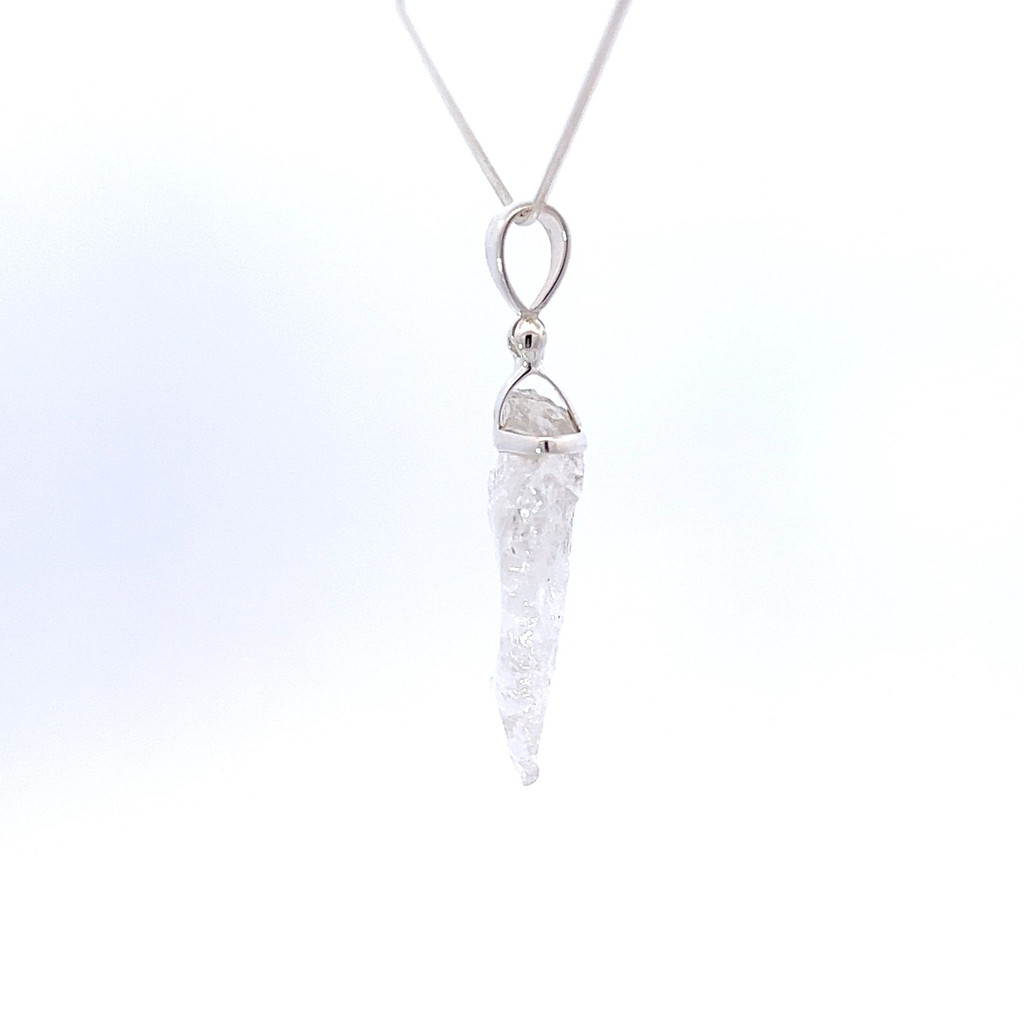 Quartz Arrowhead Pendant Necklace (SB2621)