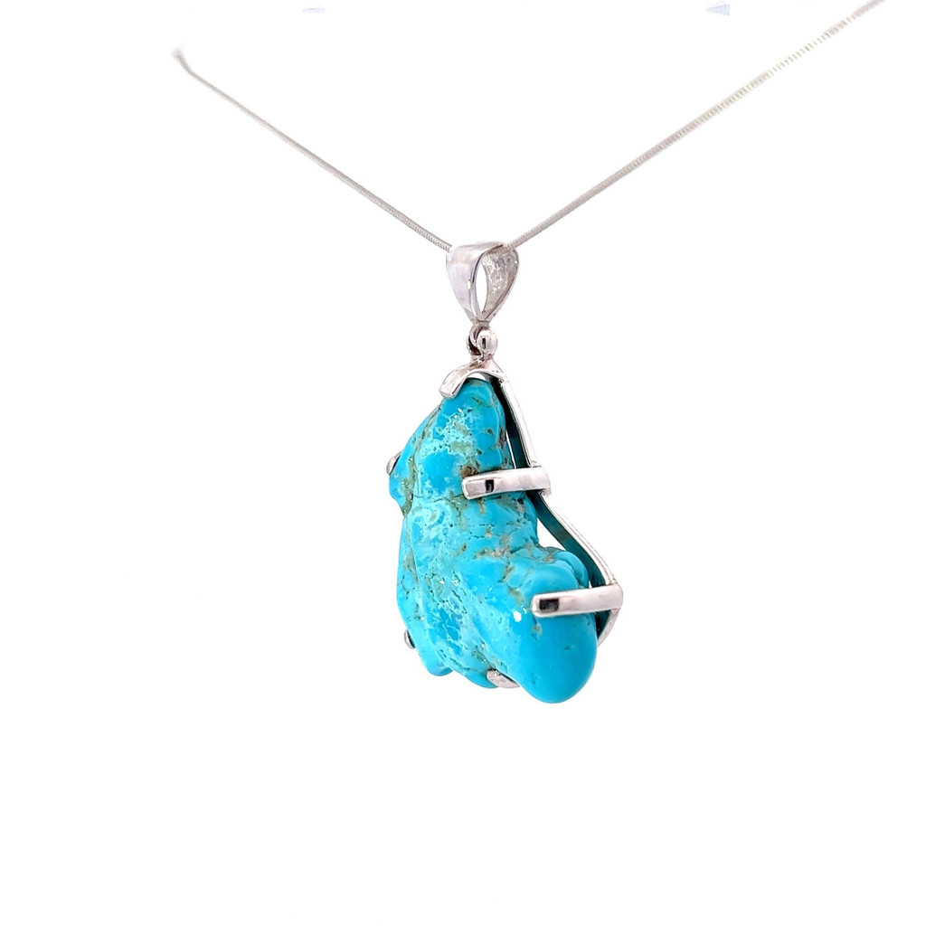 Turquoise Pendant Necklace (SB1264)