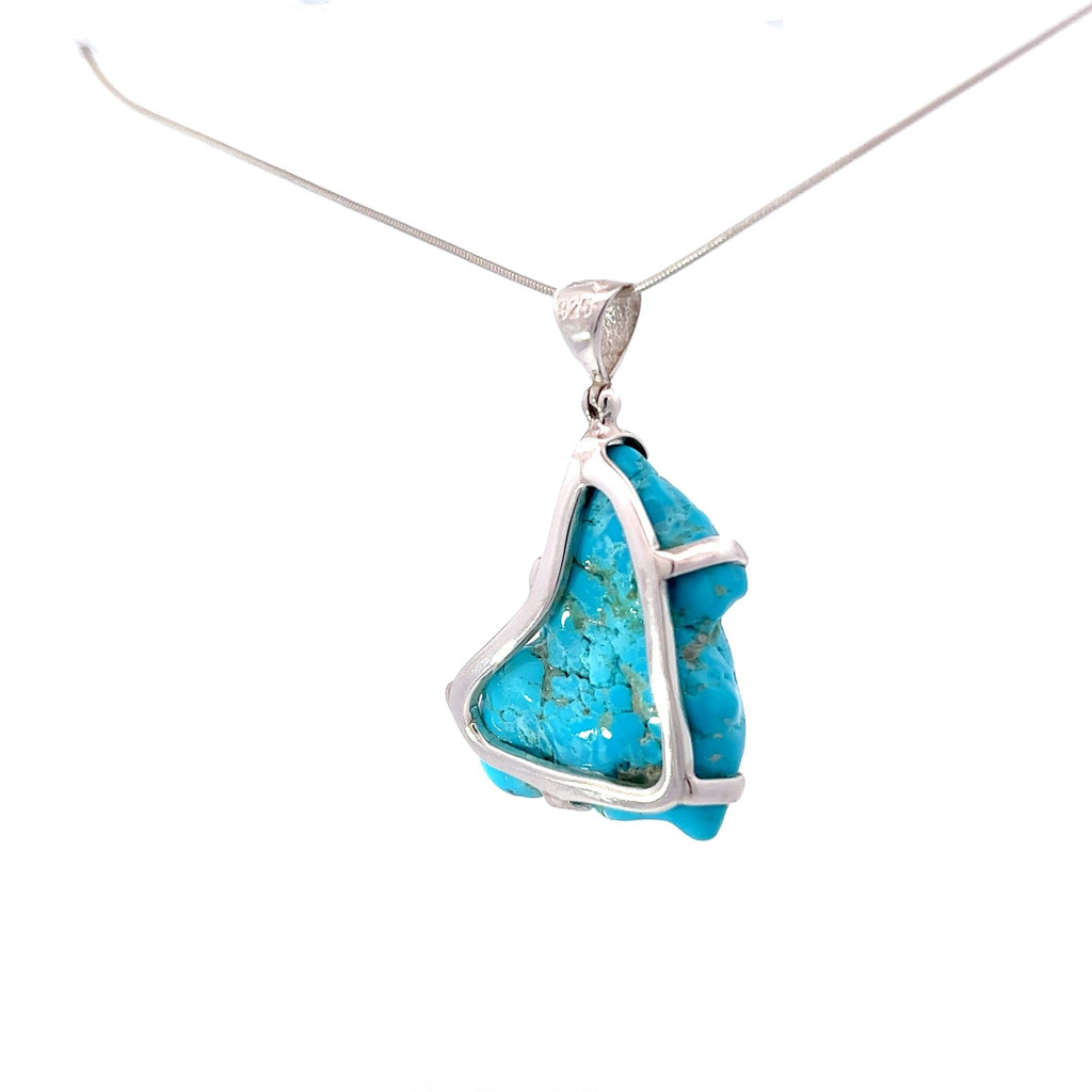 Turquoise Pendant Necklace (SB1264)