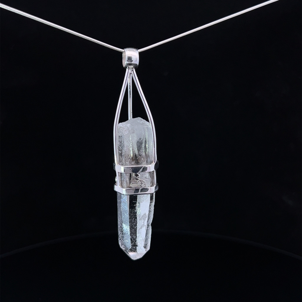 Clear Quartz Pendant Necklace (SP1002)