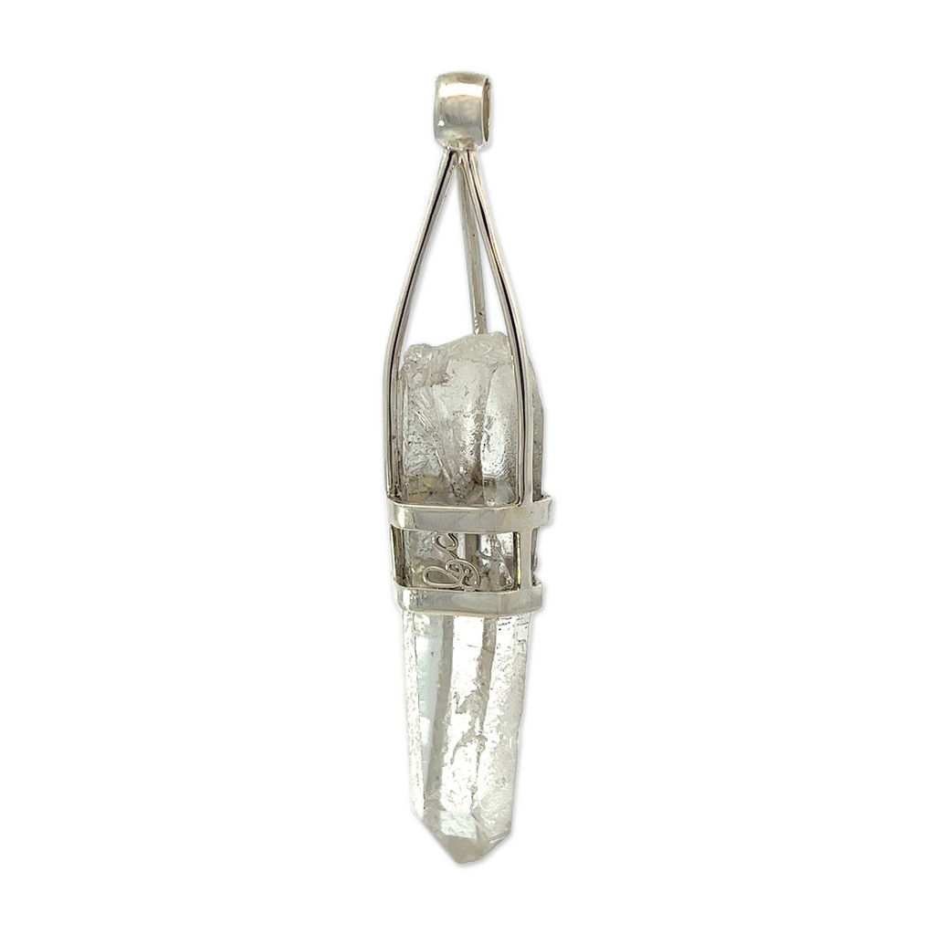 Clear Quartz Pendant Necklace (SP1002)