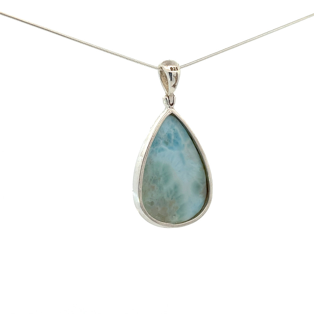 Larimar Pendant Necklace (SE1108)