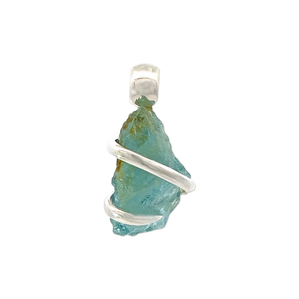 Aquamarine Pendant Necklace (T1007)