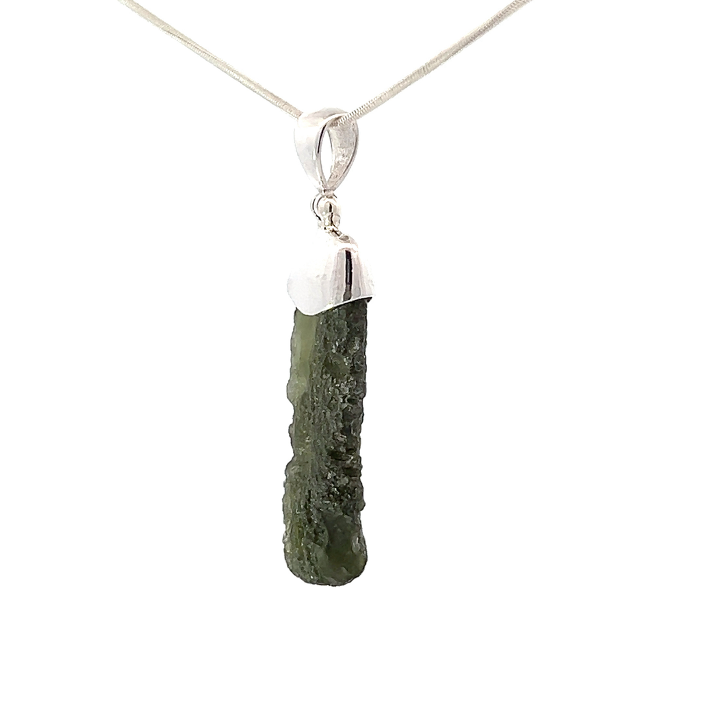 Moldavite Pendant Necklace (SB1201)