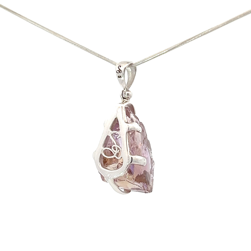 Ametrine Crystal Pendant Necklace (SB1839)