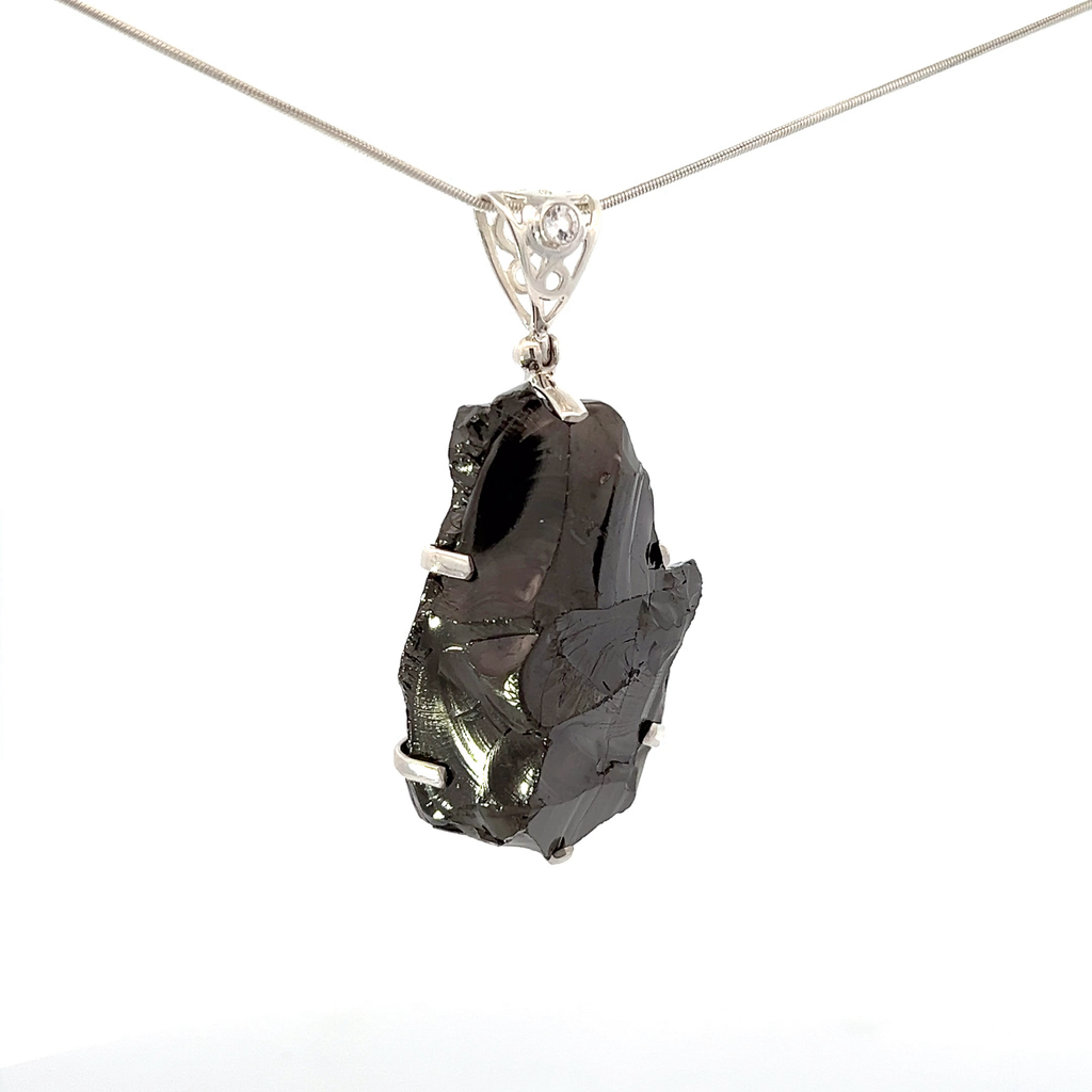 Elite Shungite Pendant Necklace (SE1216)