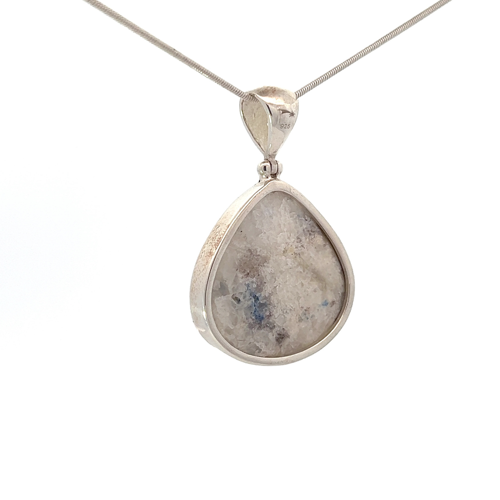 Blue Dumortierite in Quartz Necklace (SE1090)