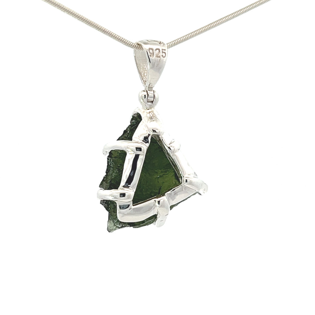 Moldavite Pendant Necklace (SB1778)