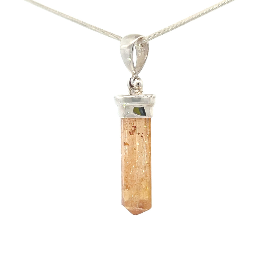 Imperial Topaz Pendant Necklace (M1271)