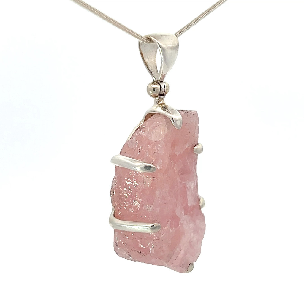 Morganite Pendant Necklace (FA1052)