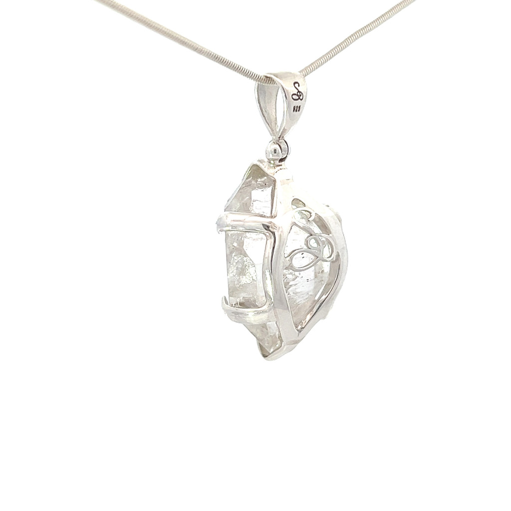 Herkimer Diamond Pendant Necklace (SE1167)