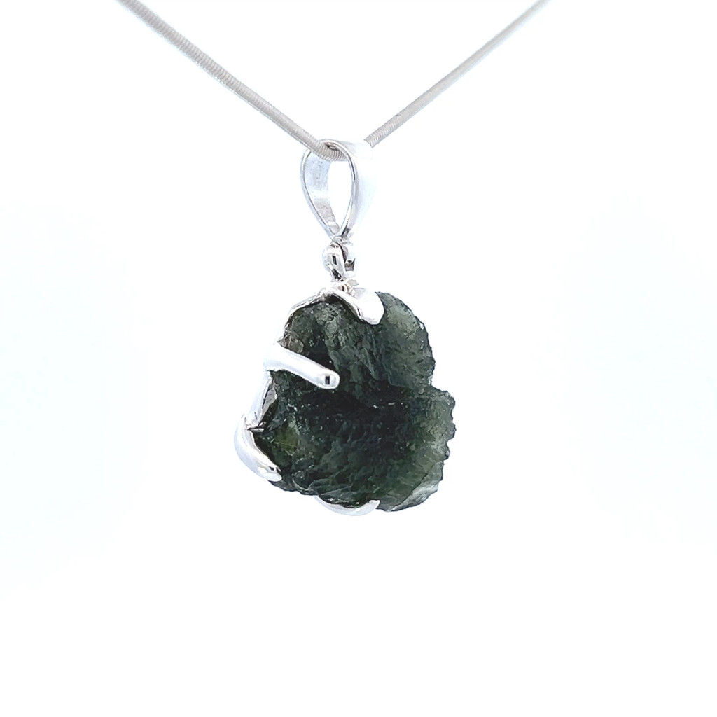 Moldavite Pendant Necklace (SB1231)