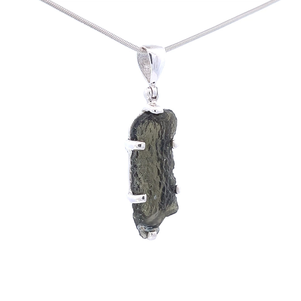Moldavite Pendant Necklace (SB1201)