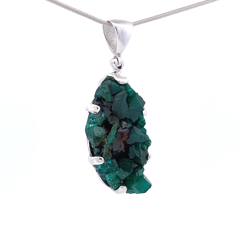 Dioptase Pendant Necklace (SB1223)