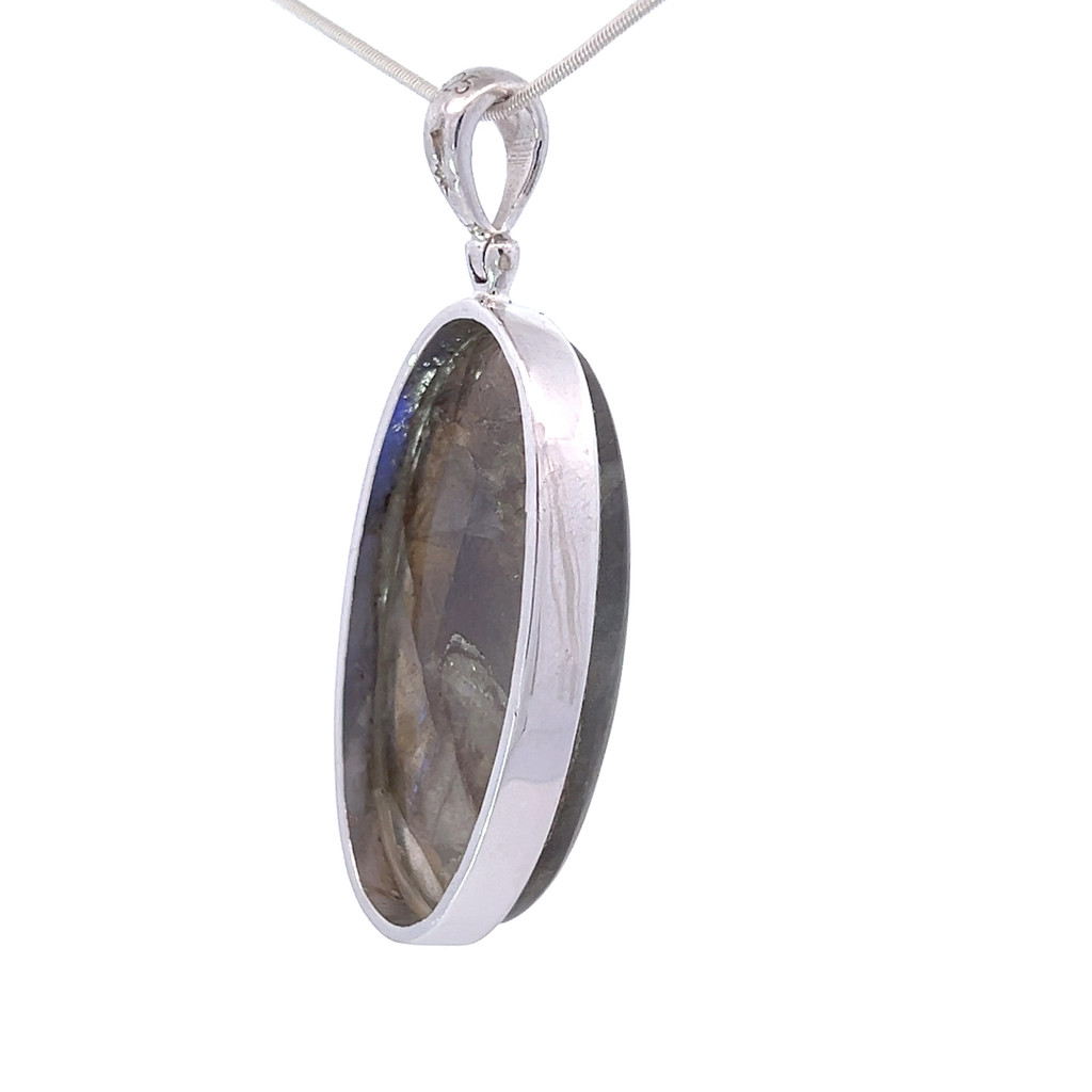 Labradorite Pendant Necklace (SB2133)