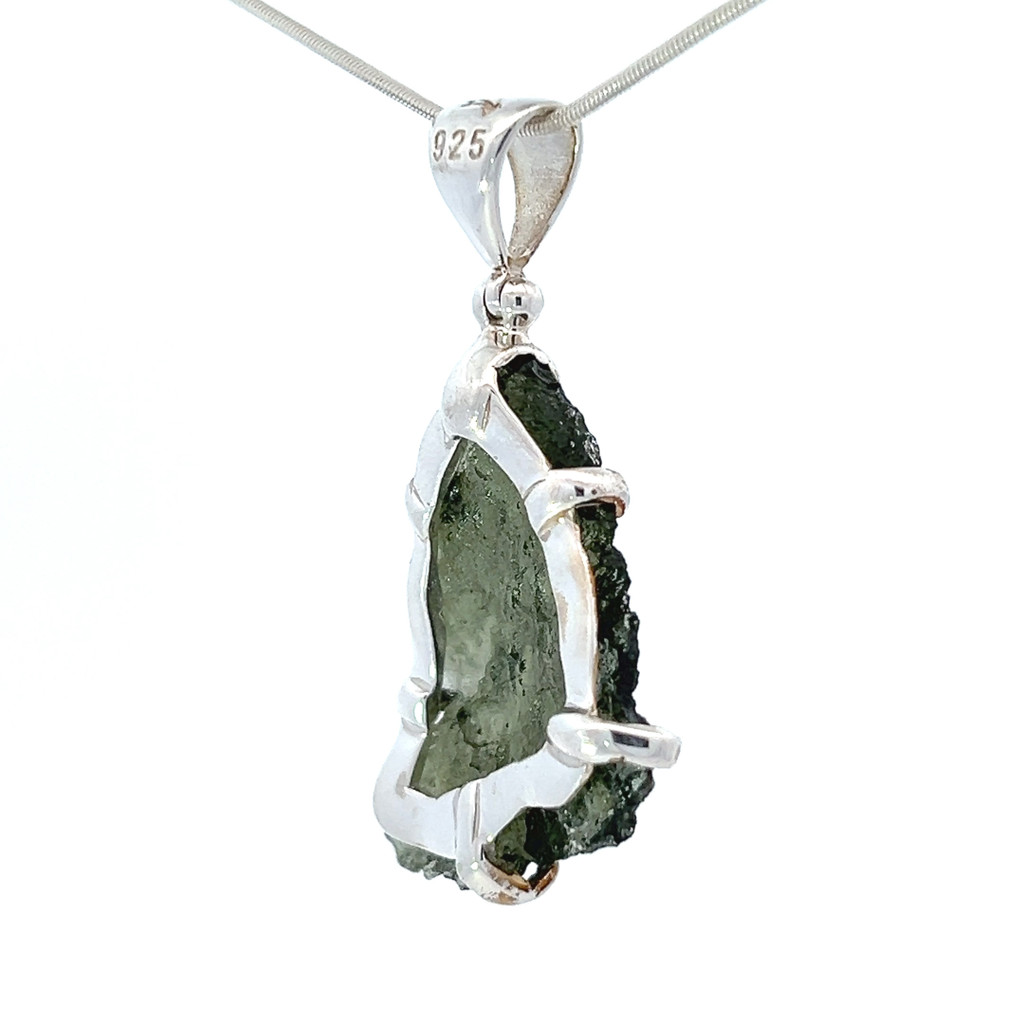 Moldavite Pendant Necklace (SB1213)