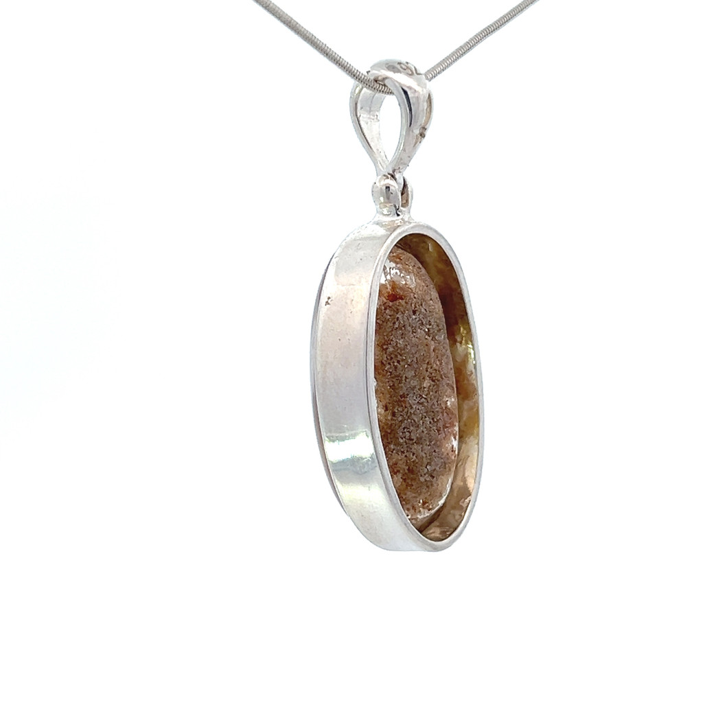 Lodalite Quartz Pendant Necklace (SB1402)
